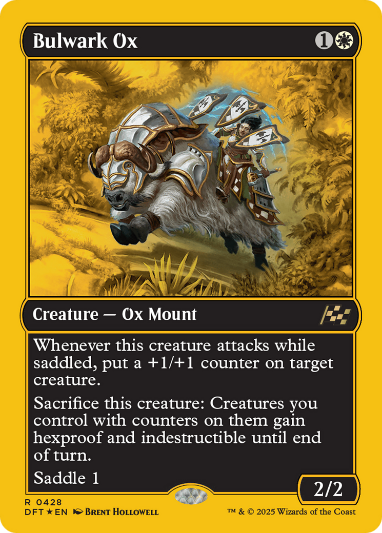 Bulwark Ox (First-Place Foil) - Aetherdrift Foil