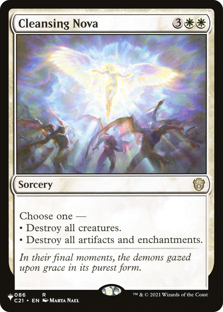 Cleansing Nova [The List]