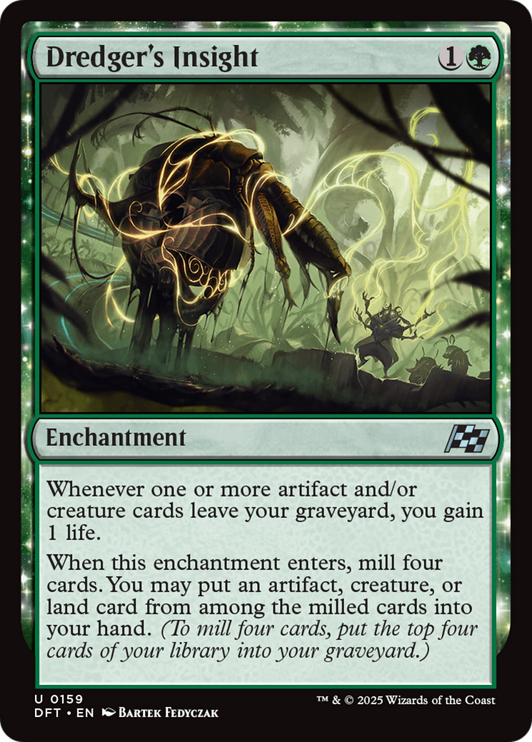 Dredger's Insight: (enchantment) [Aetherdrift]