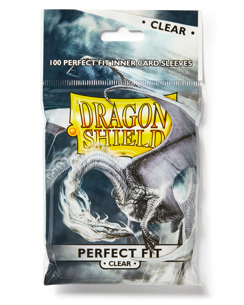 Dragon Shield Perfect Fit - Clear/Clear (100-Pack) Dragon Shield Perfect Fit - Clear/Clear (100-Pack)