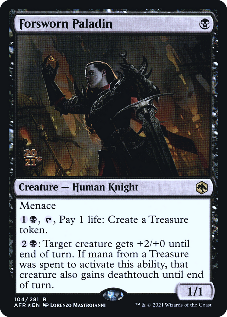 Forsworn Paladin [Adventures in the Forgotten Realms Promos] Foil
