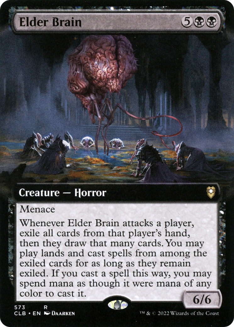 Elder Brain (Extended Art): (Extended Art) [Commander Legends: Battle for Baldur's Gate]