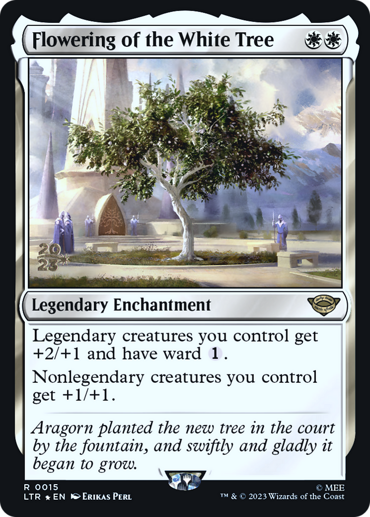 Flowering of the White Tree [Tales of Middle-earth Promos] Foil