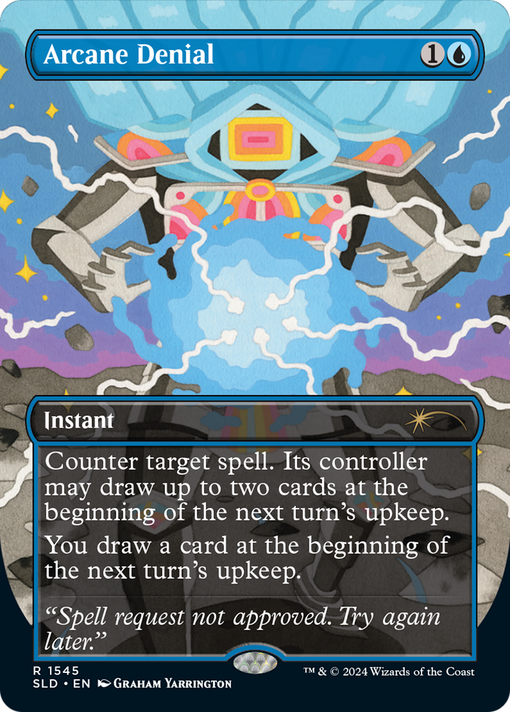Arcane Denial - Secret Lair Drop (Borderless)