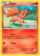 Vulpix (20/160) (Build A Bear Workshop Exclusive) [XY: Primal Clash]