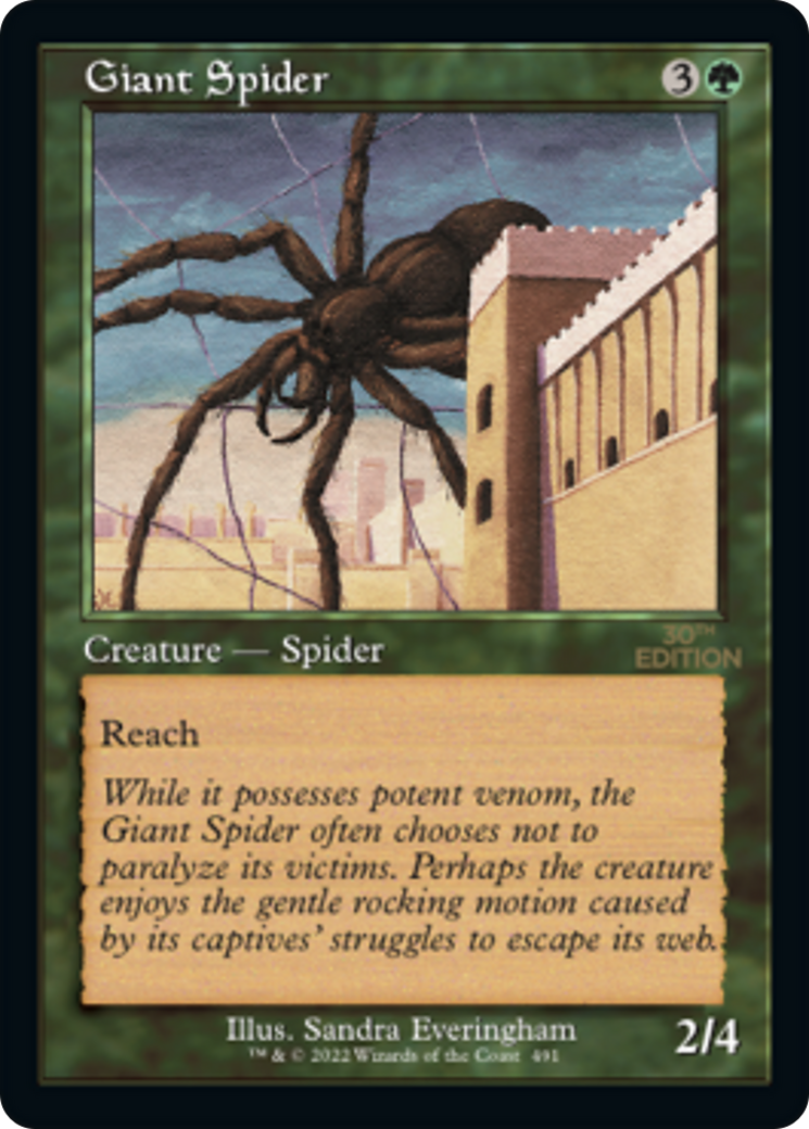 Giant Spider (Retro Frame) [30th Anniversary Edition]