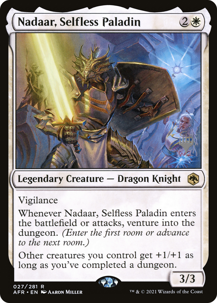 Nadaar, Selfless Paladin - [Adventures in the Forgotten Realms Promos]