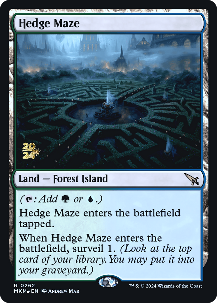 Hedge Maze [Murders at Karlov Manor Promos] Foil