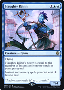 Haughty Djinn [Dominaria United Promos] Foil