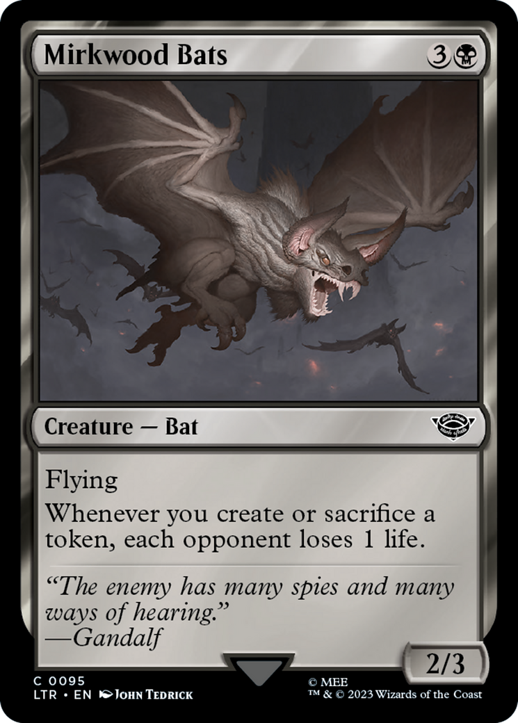 Mirkwood Bats - [The Lord of the Rings: Tales of Middle-earth]