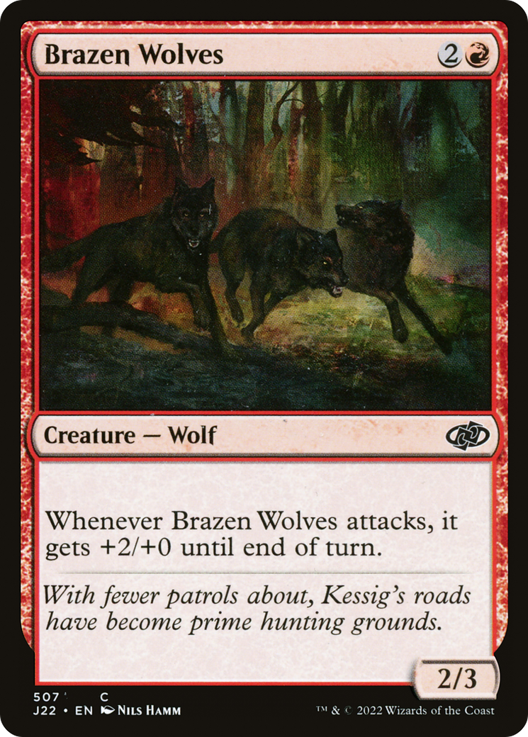 Brazen Wolves - Jumpstart 2022
