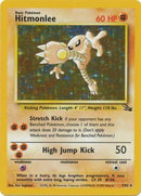Hitmonlee (7) (7) 007  - Unlimited Holofoil Fossil - Holo Rare