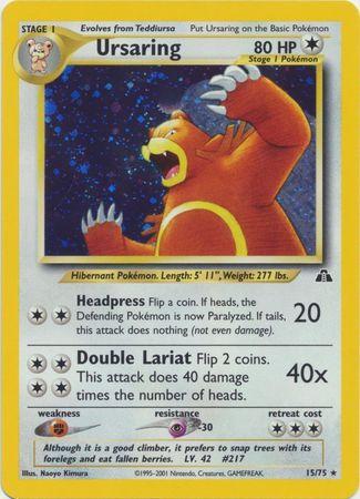 Ursaring (15/75) [Neo Discovery Unlimited]
