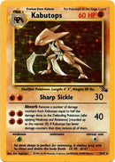 Kabutops (9) (9) 009  - Unlimited Holofoil Fossil - Holo Rare