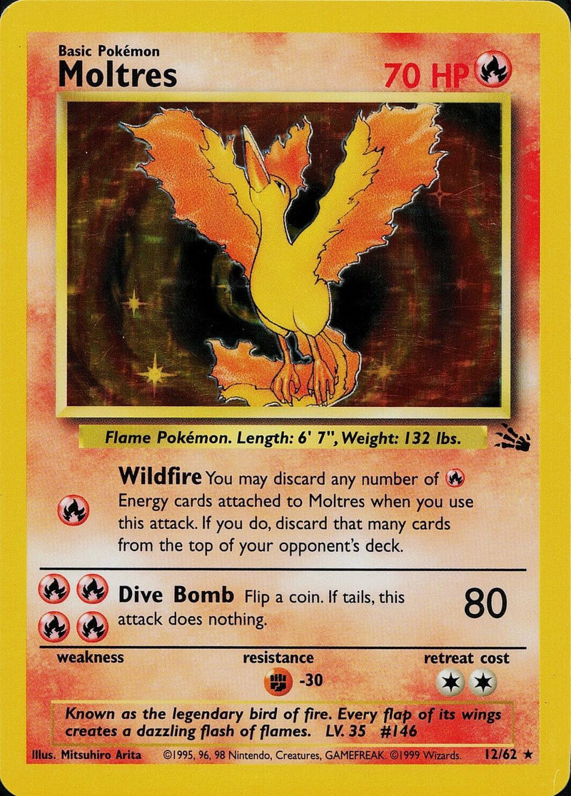 Moltres (12/62) [Fossil Unlimited]