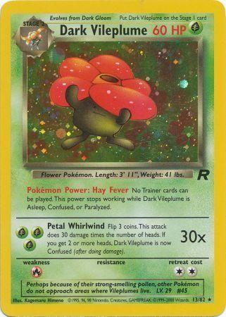 Dark Vileplume (13/82) [Team Rocket Unlimited]