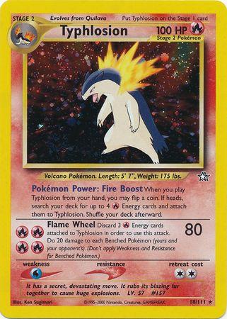 Typhlosion (18) [Neo Genesis]  - Unlimited Holofoil
