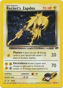 Rocket's Zapdos [Gym Challenge]  - Unlimited Holofoil