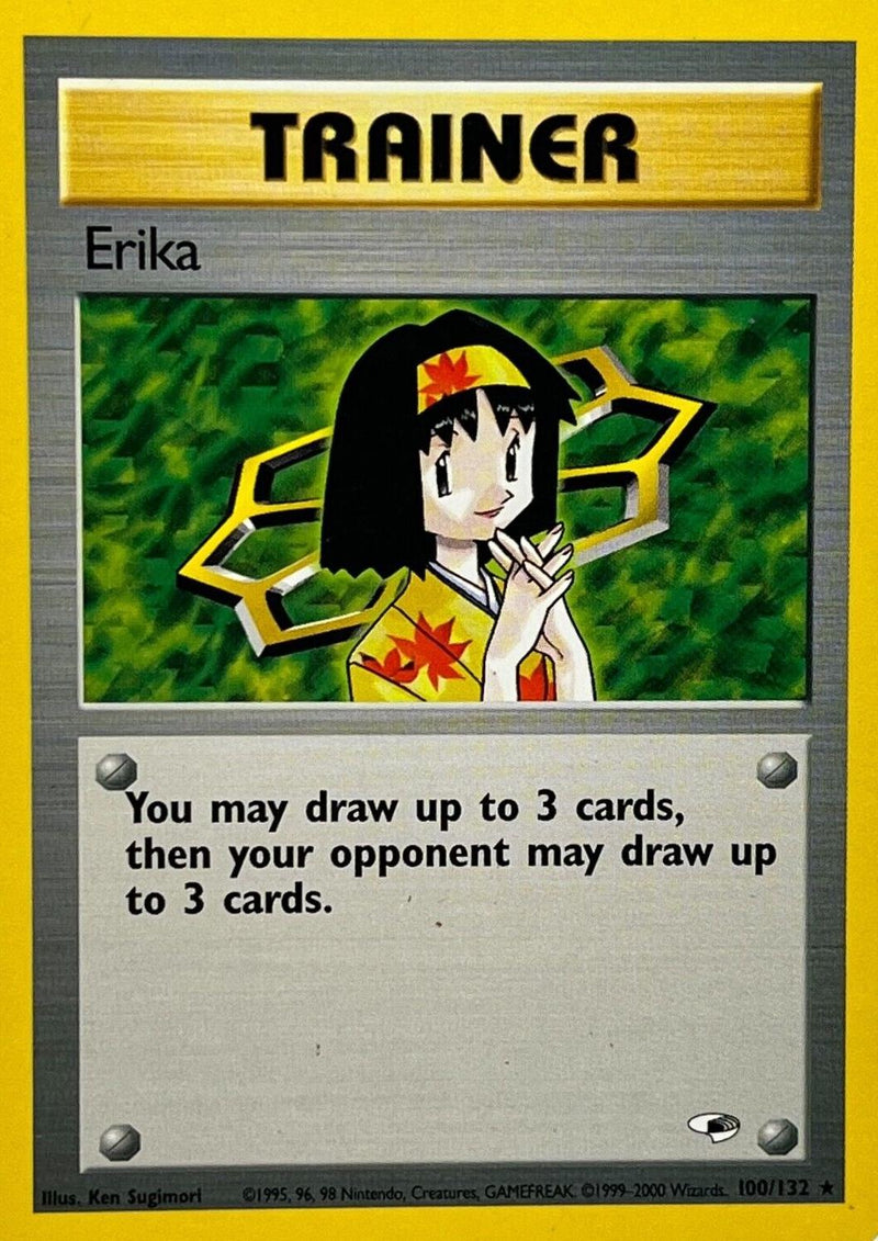 Erika (100) (100) 100  - Unlimited Gym Heroes - Rare