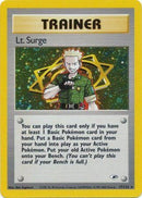 Lt. Surge (17) (17) 017/132 [Gym Heroes]  - Unlimited Holofoil