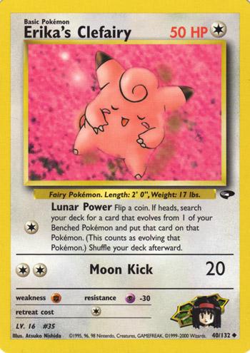 Erika's Clefairy (40/132) [Gym Challenge Unlimited]