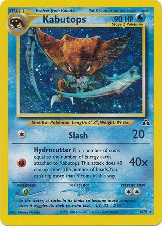 Kabutops (6)/75 [Neo Discovery]  - Unlimited Holofoil