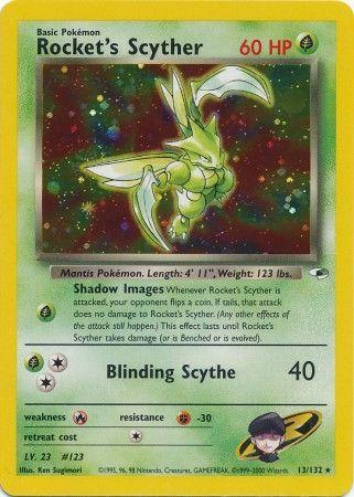 Rocket's Scyther (13/132) [Gym Heroes Unlimited]