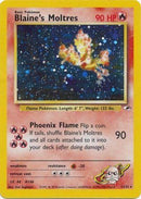 Blaine's Moltres 001 [Gym Heroes]  - Unlimited Holofoil