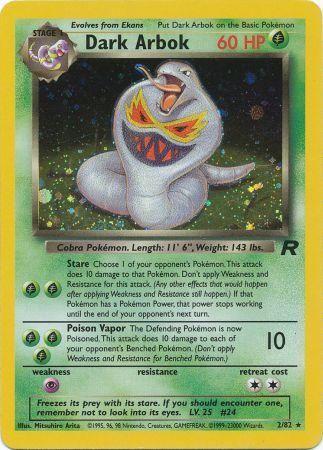 Dark Arbok (2) (2) 002 [Team Rocket]  - Unlimited Holofoil