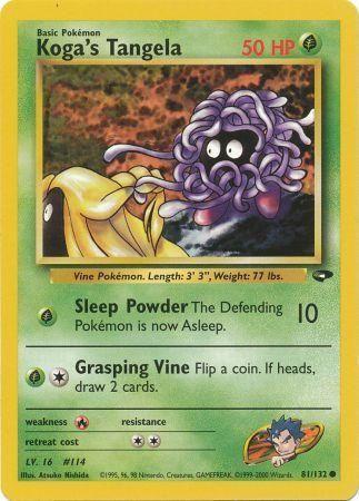 Koga's Tangela (81/132) [Gym Challenge Unlimited]