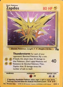 Zapdos (15) (15) 015  - Unlimited Holofoil Fossil - Holo Rare
