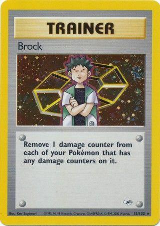 Brock (15) (15) 015 [Gym Heroes]  - Unlimited Holofoil