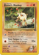 Blaine's Mankey (63/132) [Gym Challenge Unlimited]