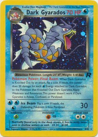 Dark Gyarados (8/82) [Team Rocket Unlimited]