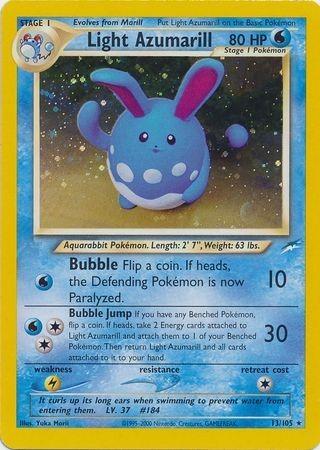 Light Azumarill 013 [Neo Destiny]  - Unlimited Holofoil