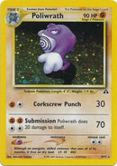 Poliwrath (9)/75  - Unlimited Holofoil Neo Discovery - Holo Rare