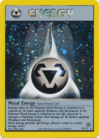 Metal Energy 019 [Neo Genesis]  - Unlimited Holofoil