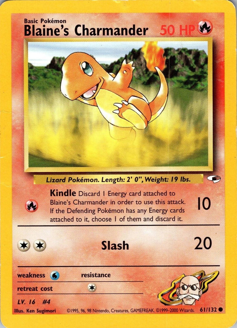 Blaine's Charmander (61/132) [Gym Heroes Unlimited]
