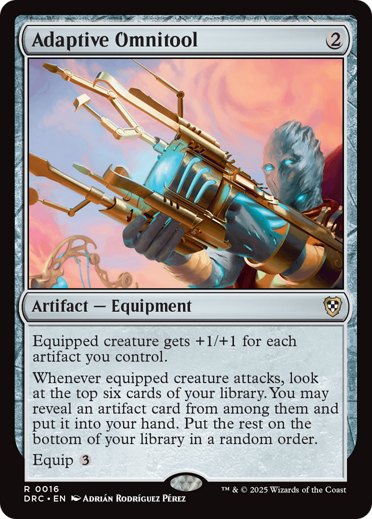Adaptive Omnitool - Commander: Aetherdrift