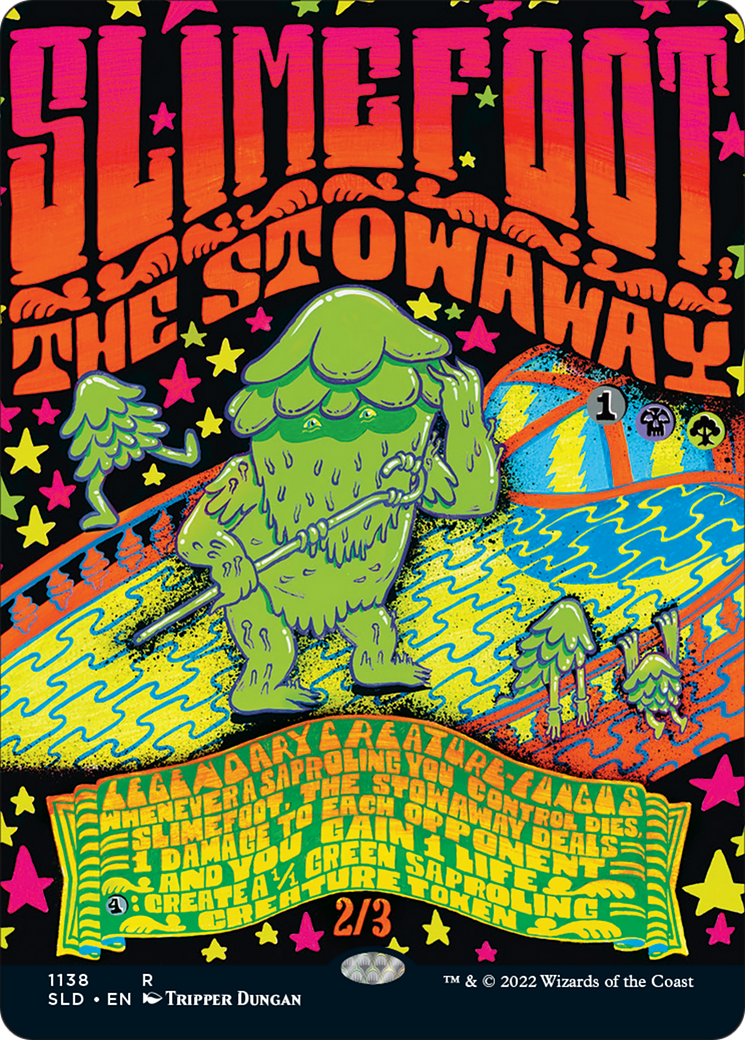 Slimefoot, the Stowaway [Secret Lair Drop] (Borderless)