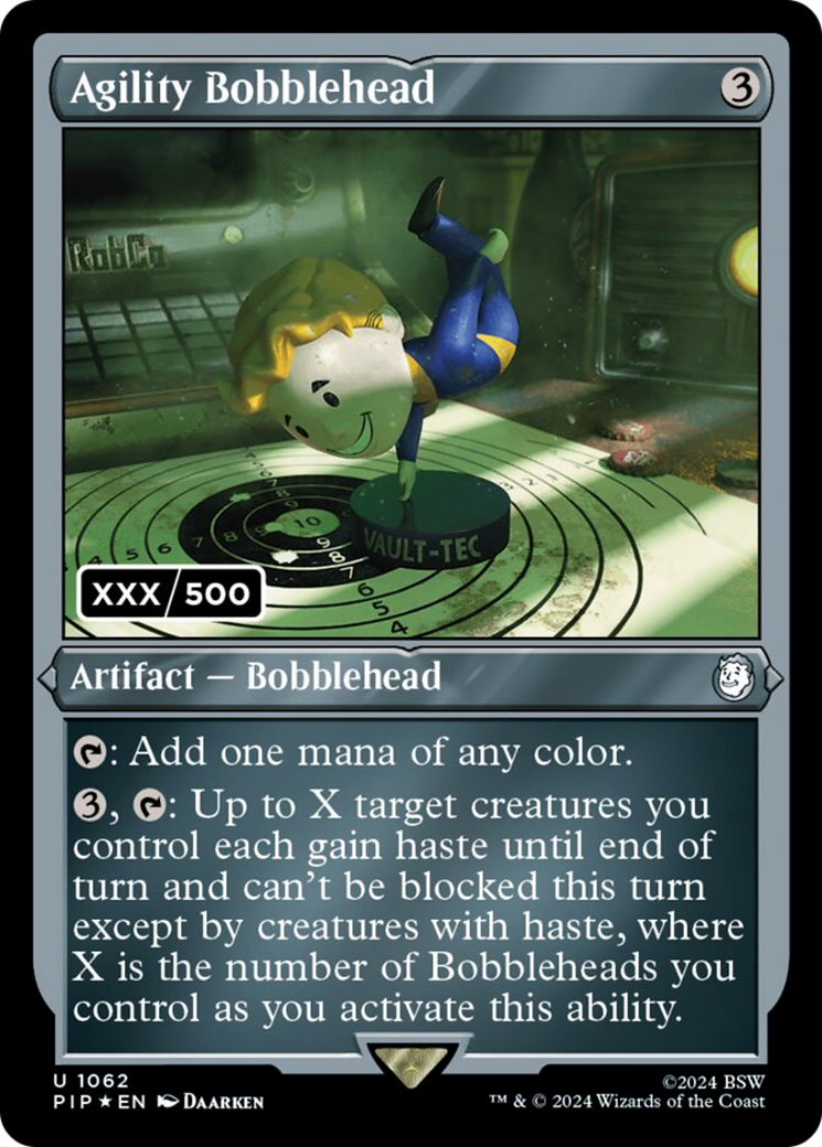 Agility Bobblehead (Serial Numbered) - Fallout Foil