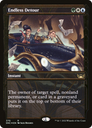 Endless Detour (Gilded Foil): (Showcase) [Streets of New Capenna] Foil