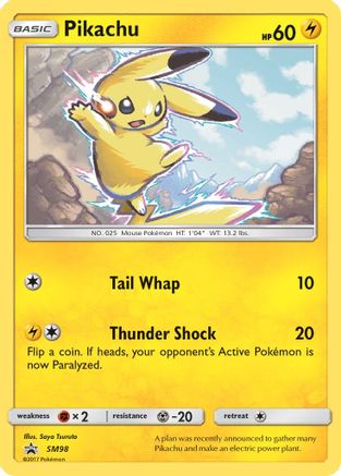 Pikachu - SM98 [SM Promos] - Holofoil