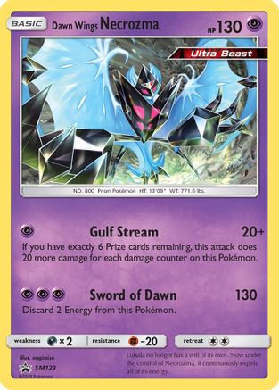 Dawn Wings Necrozma - SM123 [SM Promos] - Holofoil