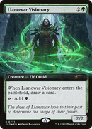 Llanowar Visionary (Extended Art) [Secret Lair Drop]: (Extended Art) Foil