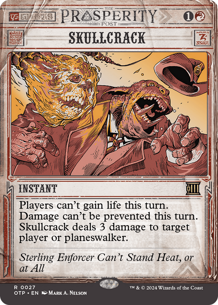 Skullcrack - [Breaking News]: (Showcase) (Borderless)