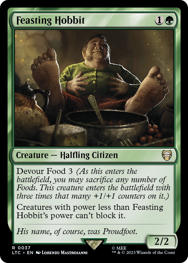 Feasting Hobbit - [Tales of Middle-earth Commander]