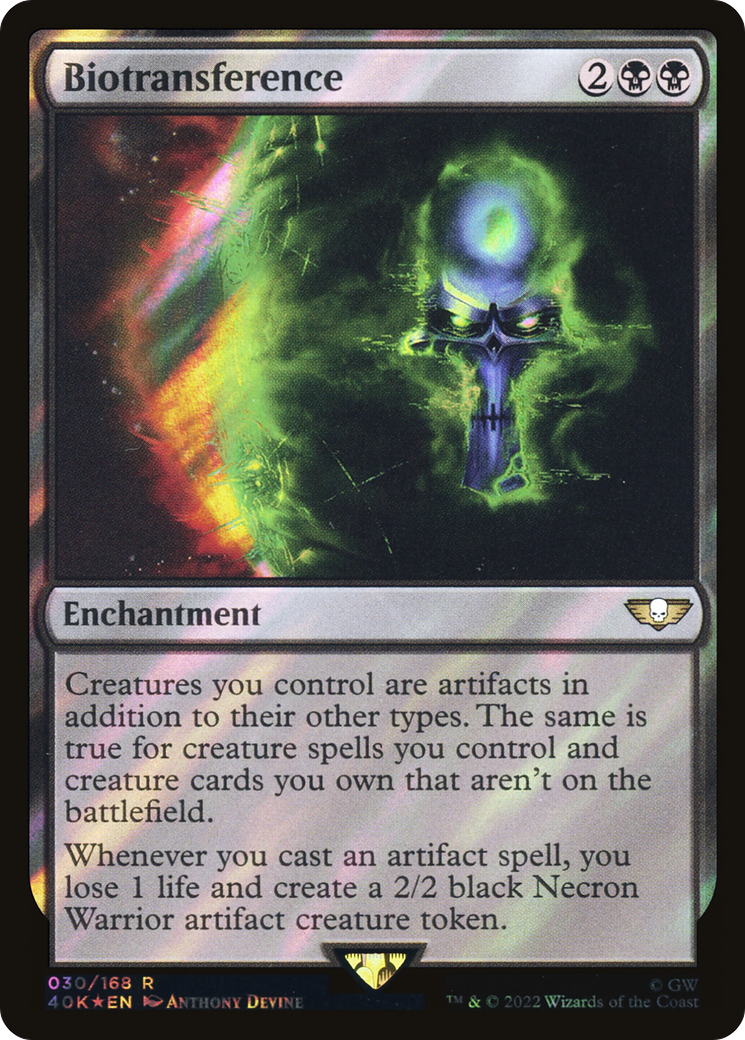 Biotransference (Surge Foil) - Warhammer 40,000 Commander Foil