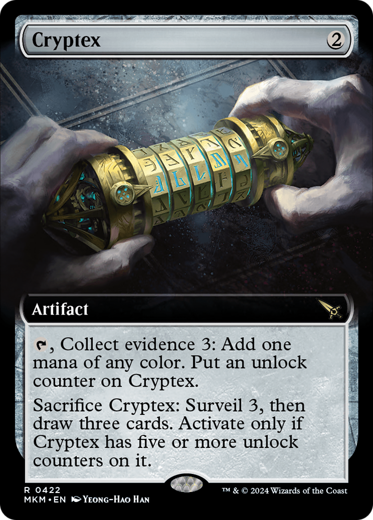 Cryptex (Extended Art): (Extended Art) [Murders at Karlov Manor]