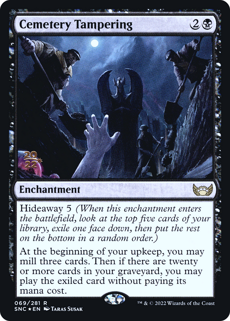 Cemetery Tampering - Streets of New Capenna Promos Foil